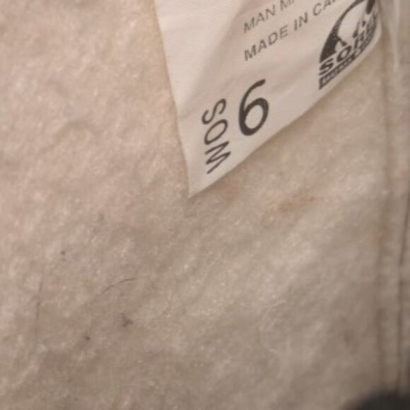 Sorel Handmade Snow Boots Womens 6 Multicolor 12 Inches Tall Front Laces - EUC - Picture 4 of 15